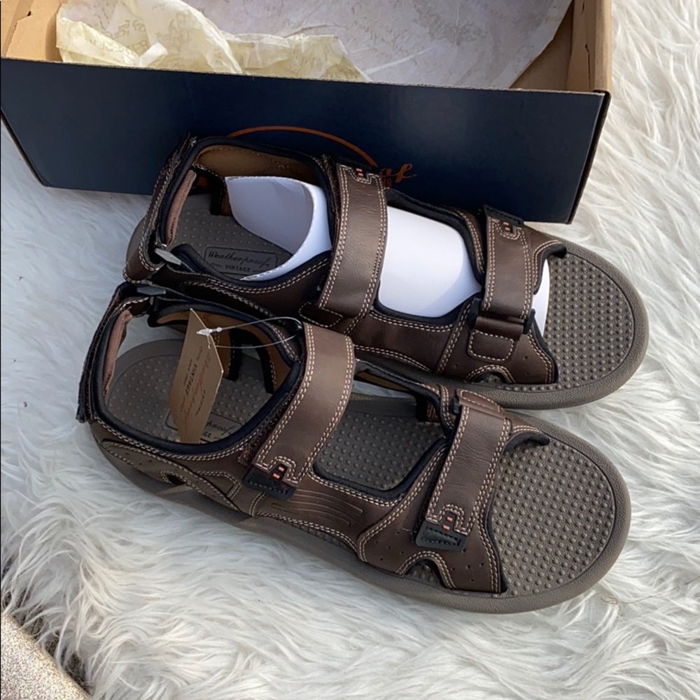 Weatherproof Mens Phoenix Open Toe Sport Sandals - Picture 2 of 5
